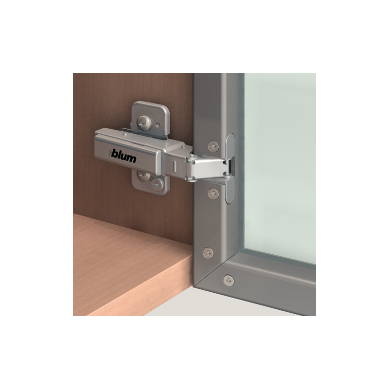 Charniere Blum Cadre Alu En Applique - Ref. 71BBBB950A